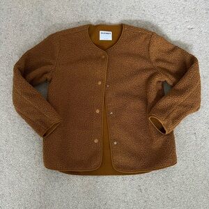 Old navy tan Sherpa jacket